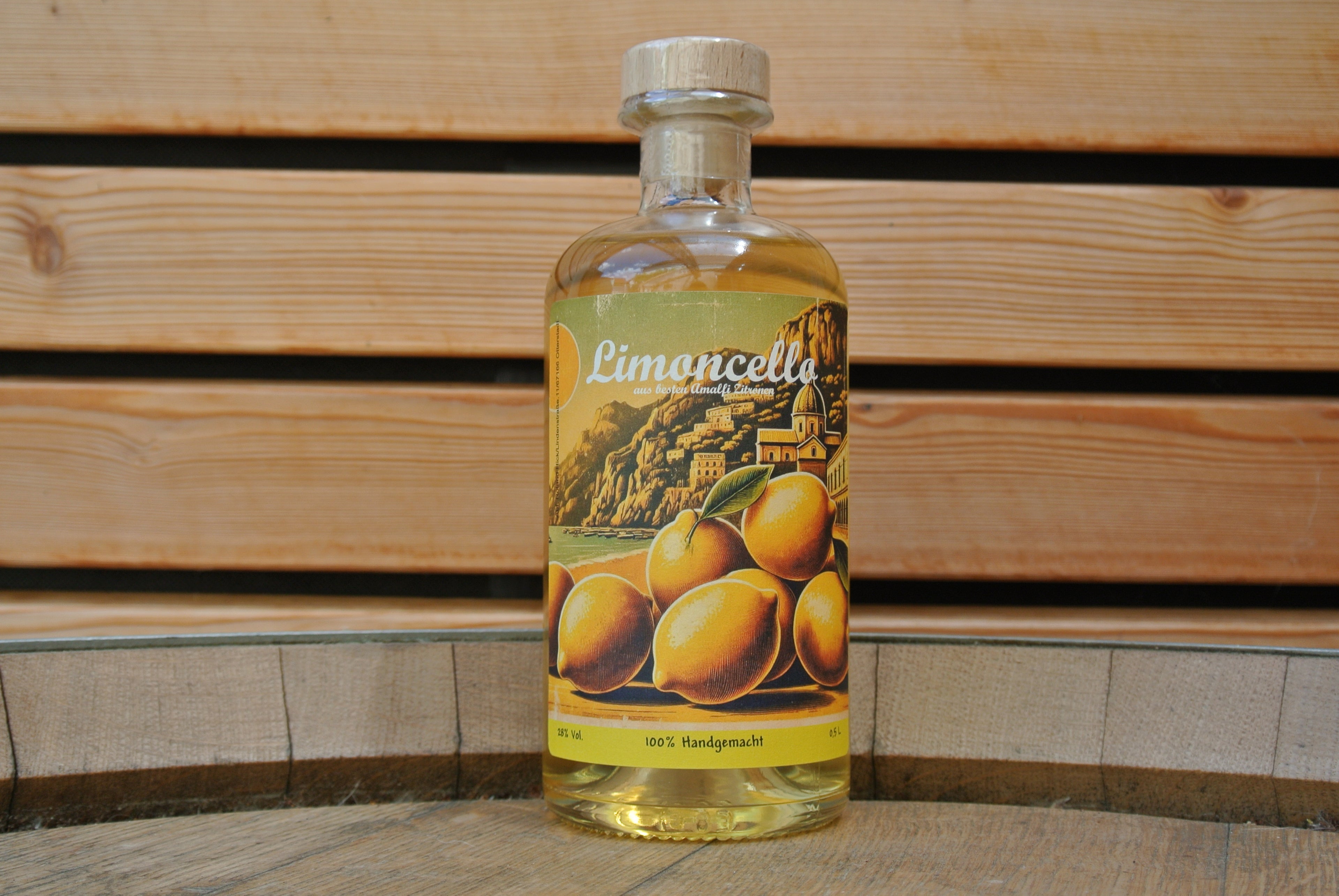 Limoncello aus Otterstadt / 28 % Vol. / (Amalfi Zitronen)